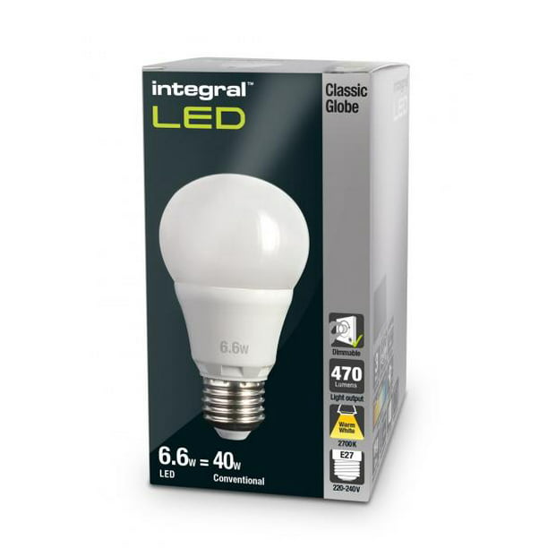 Pack of 4 4.7W LED GU10 Spotlight Light Bulbs Lamp Warm White 2700K A+